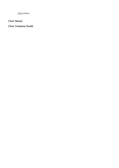 Free Statement Letter Template to Edit Online