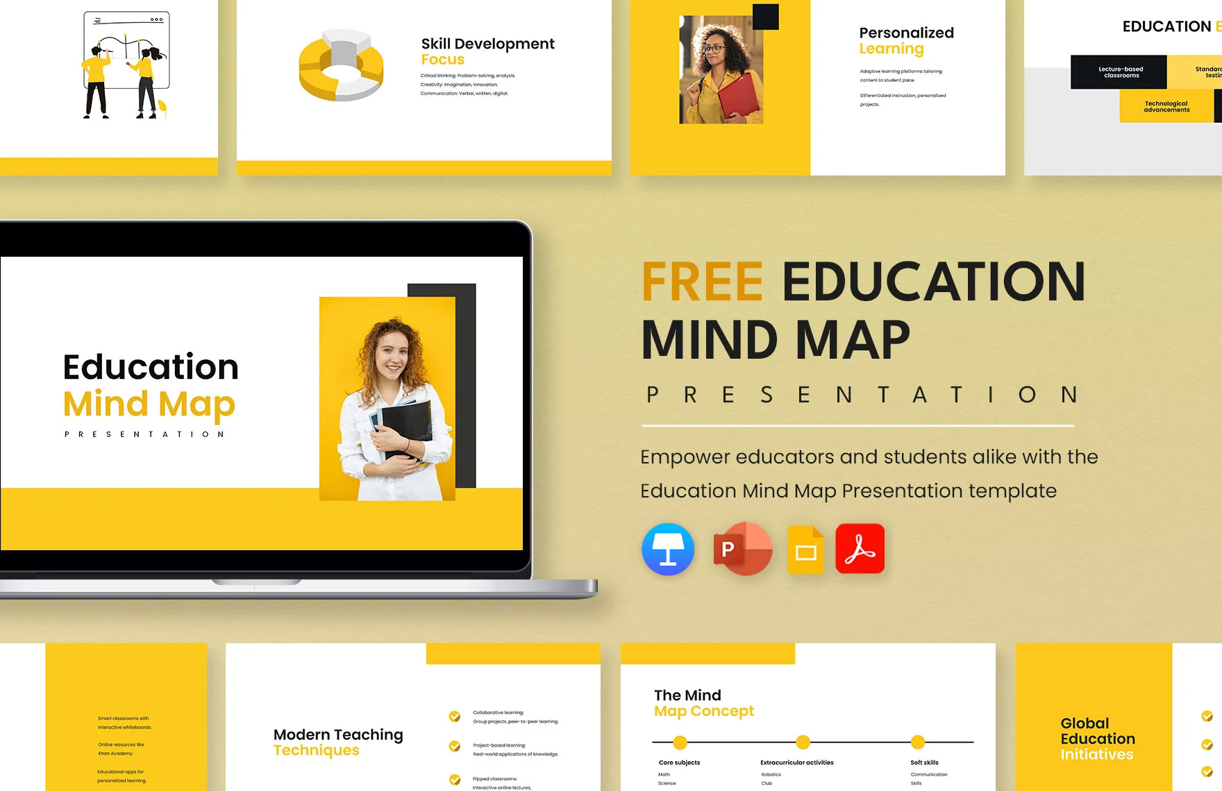 Education Mind Map Template
