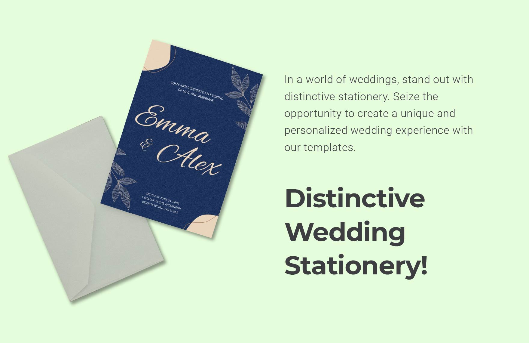 Wedding Card Design Template 