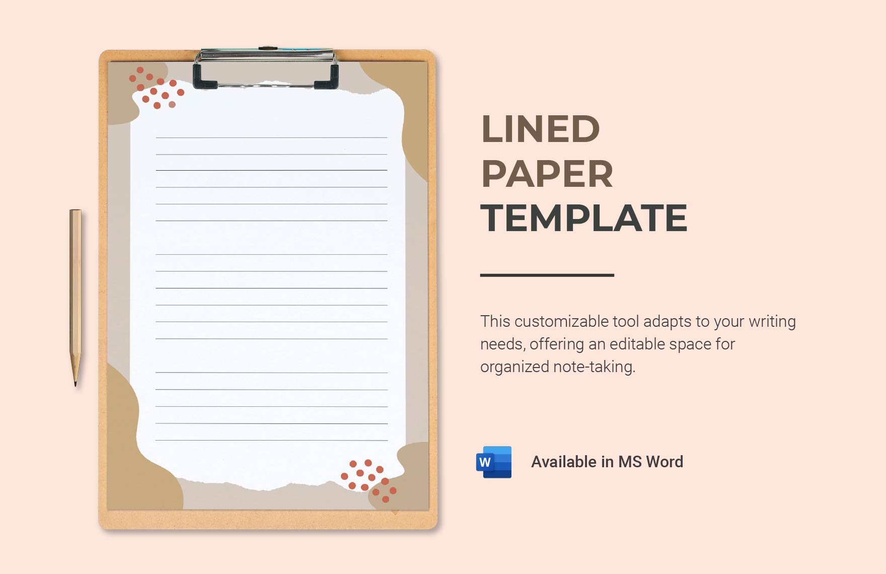 Lined Paper Template