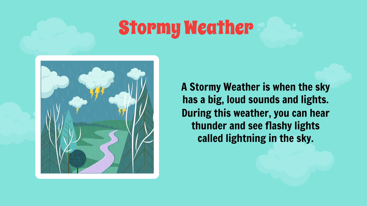 Free The Basic Weather Template to Edit Online