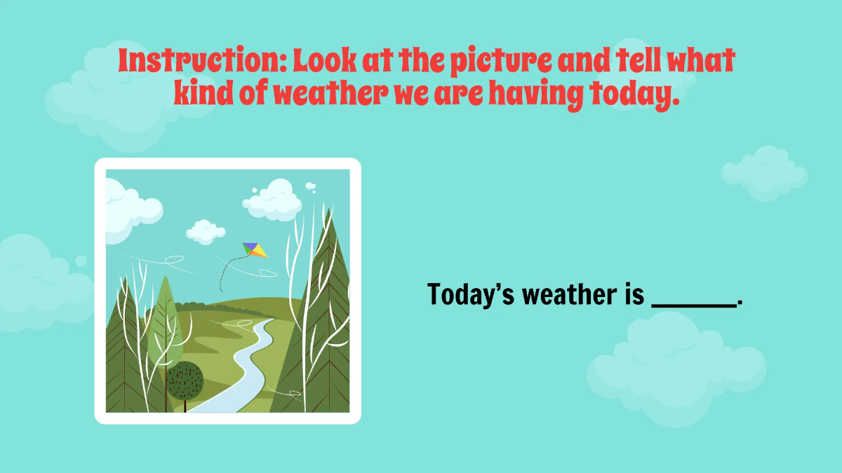 Free The Basic Weather Template to Edit Online