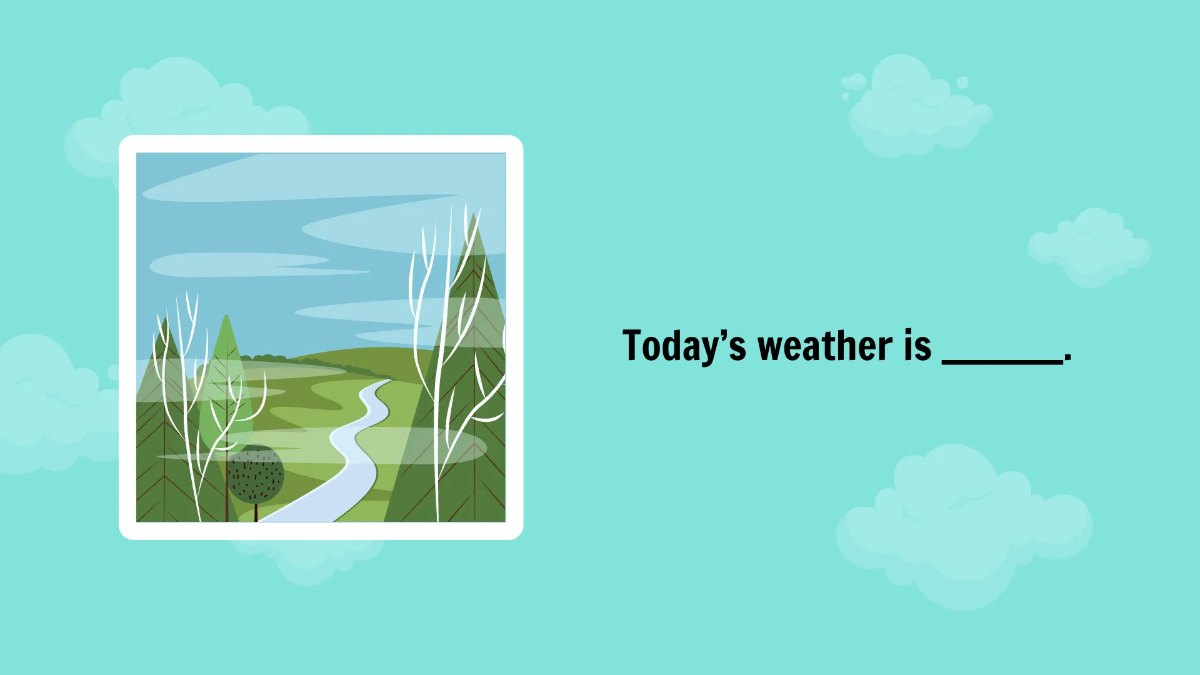 Free The Basic Weather Template to Edit Online