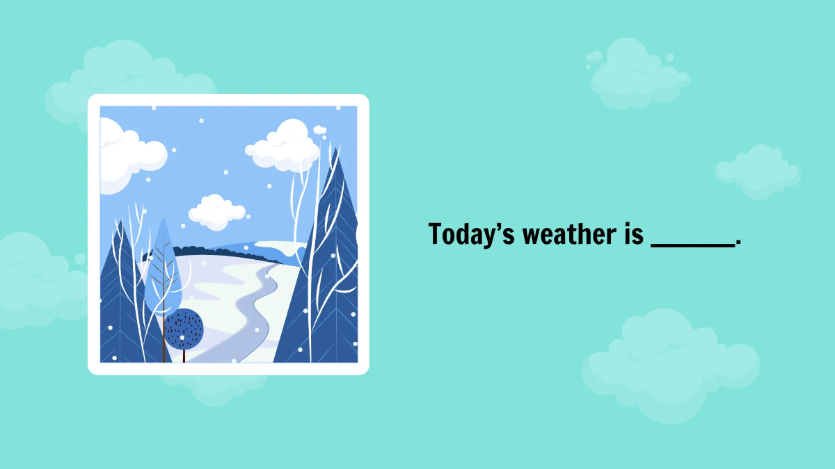 Free The Basic Weather Template to Edit Online