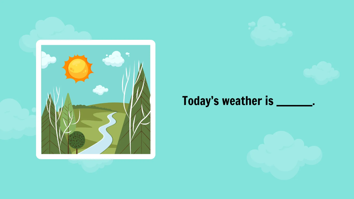 Free The Basic Weather Template to Edit Online