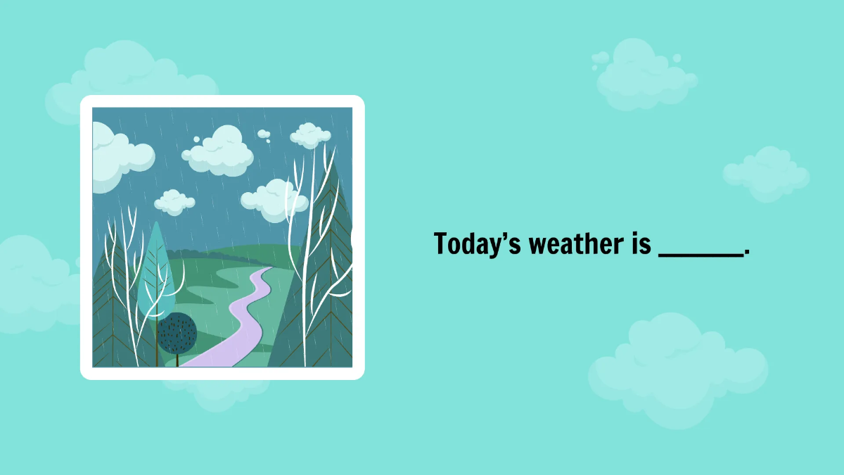 Free The Basic Weather Template to Edit Online