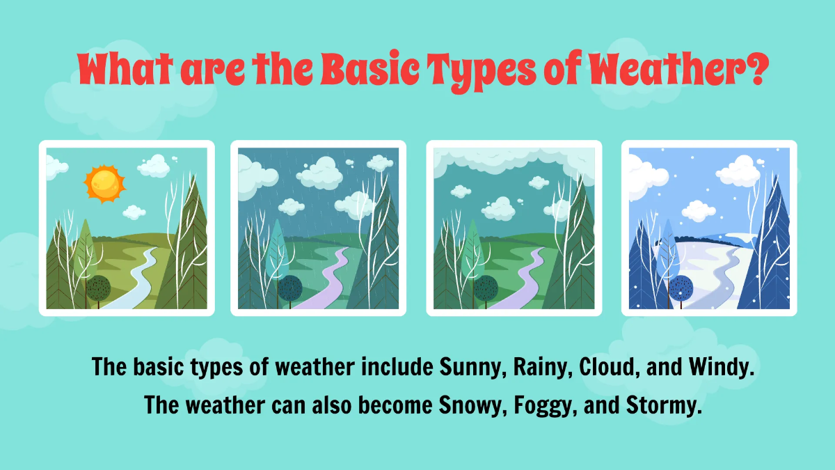 Free The Basic Weather Template to Edit Online
