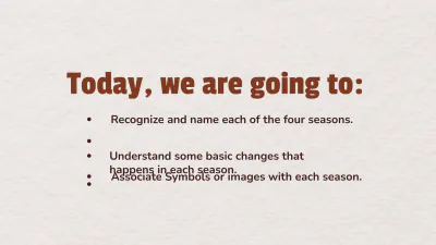 Free The Four Seasons Template to Edit Online
