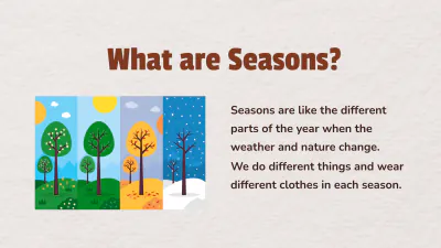 Free The Four Seasons Template to Edit Online