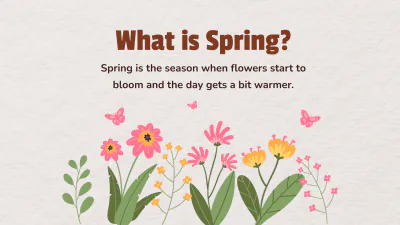 Free The Four Seasons Template to Edit Online