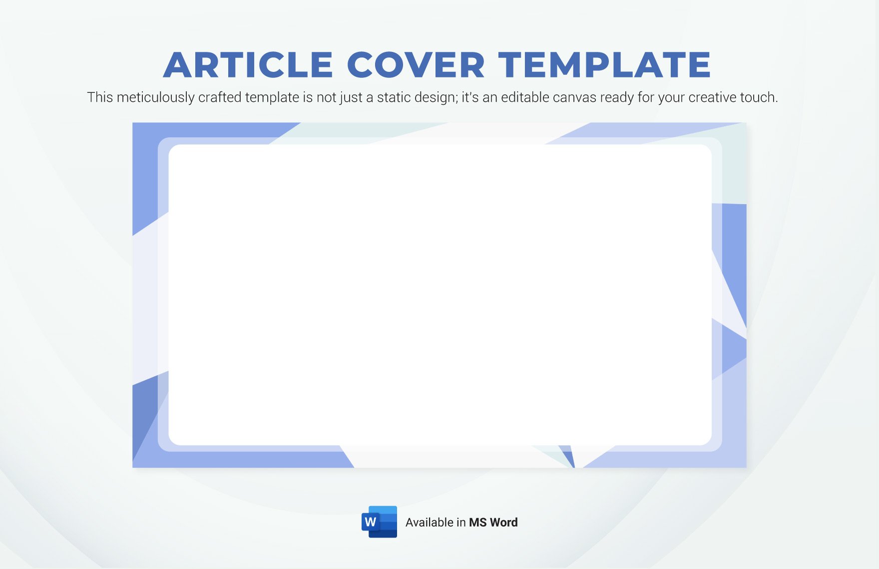 Article Background Template
