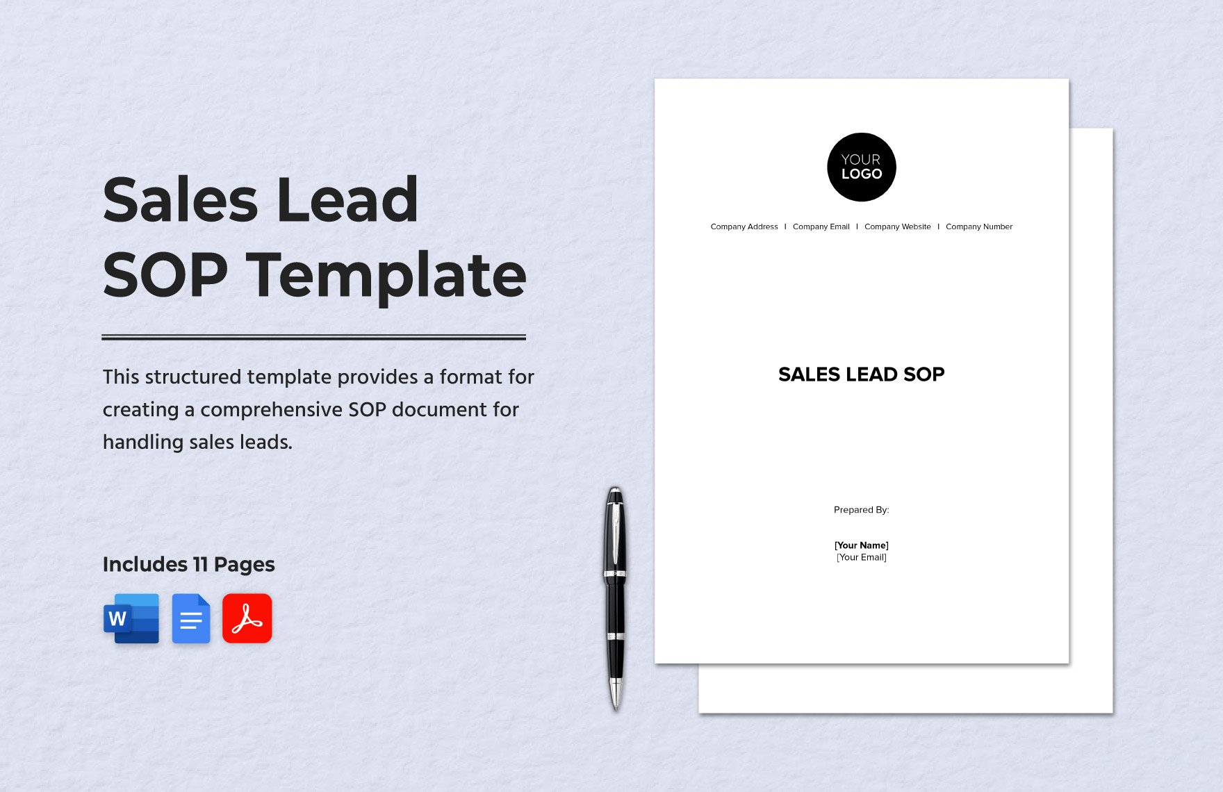 Sales Lead SOP Template