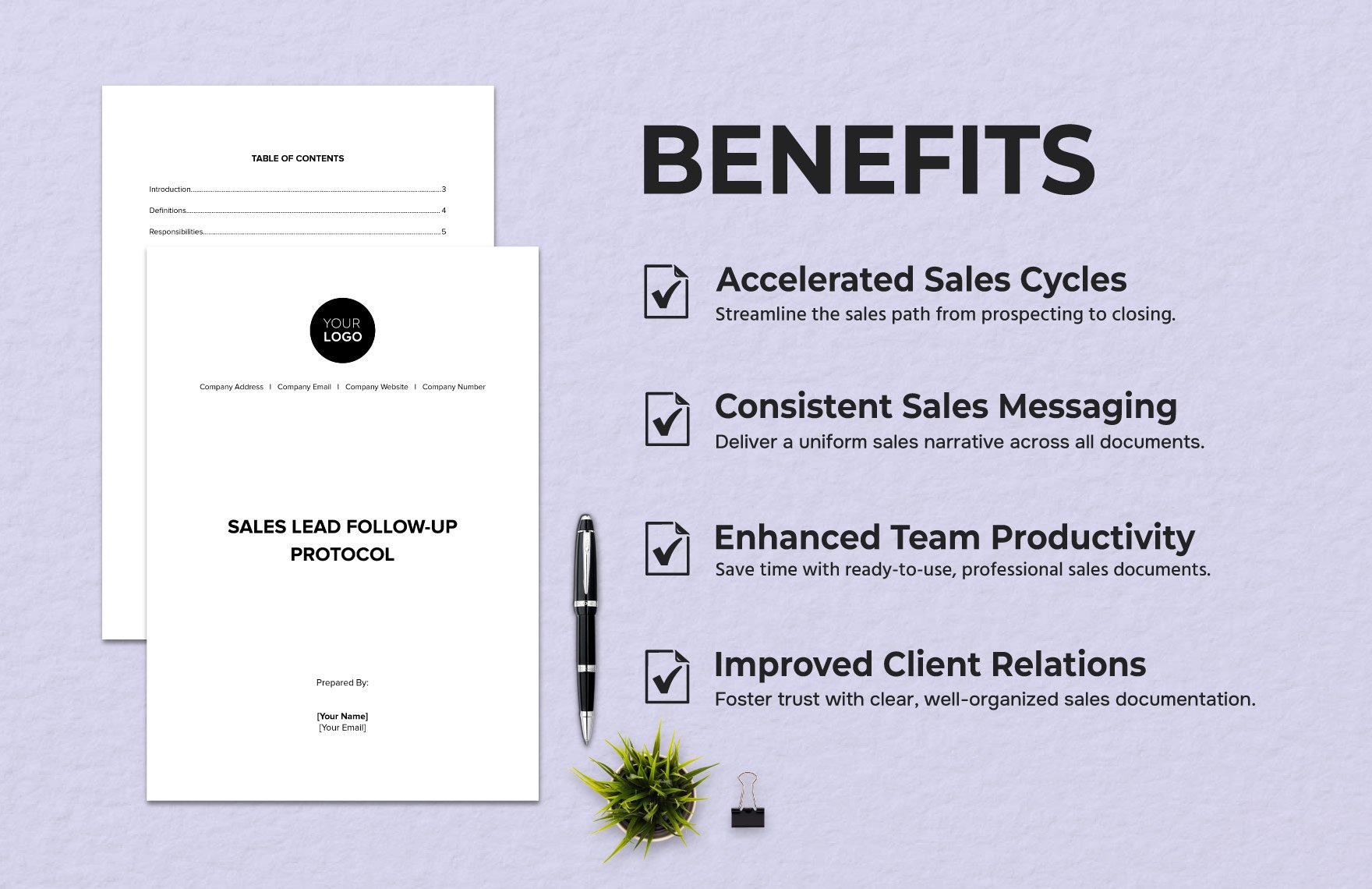 Sales Lead Follow-up Protocol Template