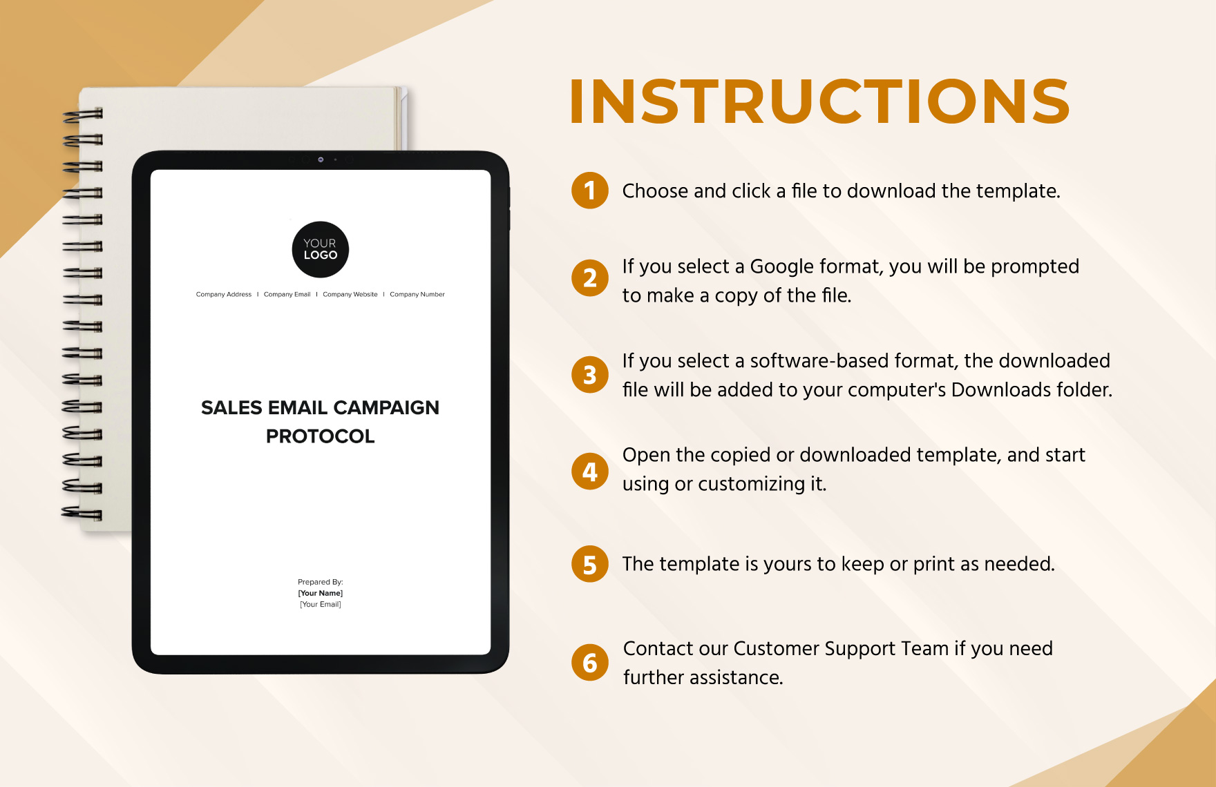 Sales Email Campaign Protocol Template