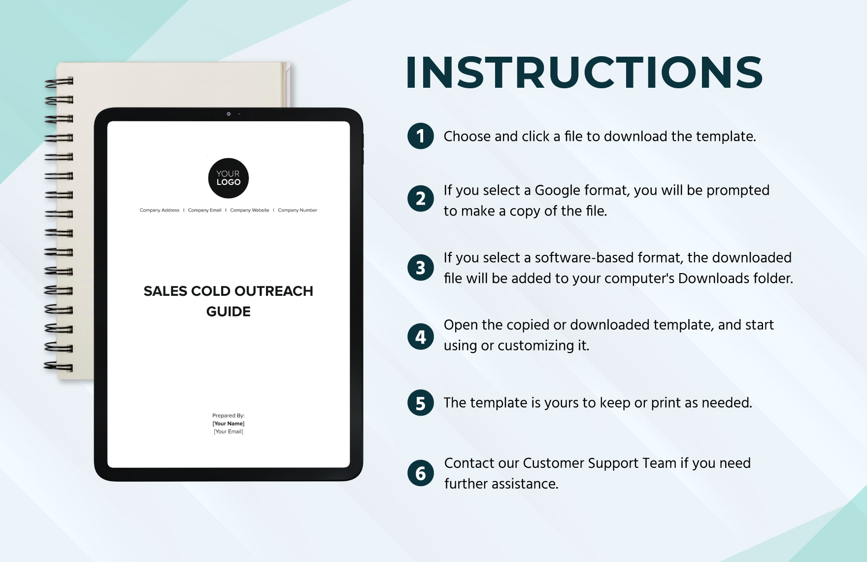 Sales Cold Outreach Guide Template