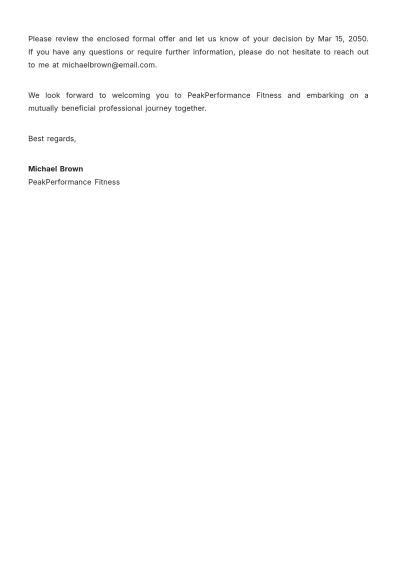 Free House Buyer Offer Letter Template to Edit Online