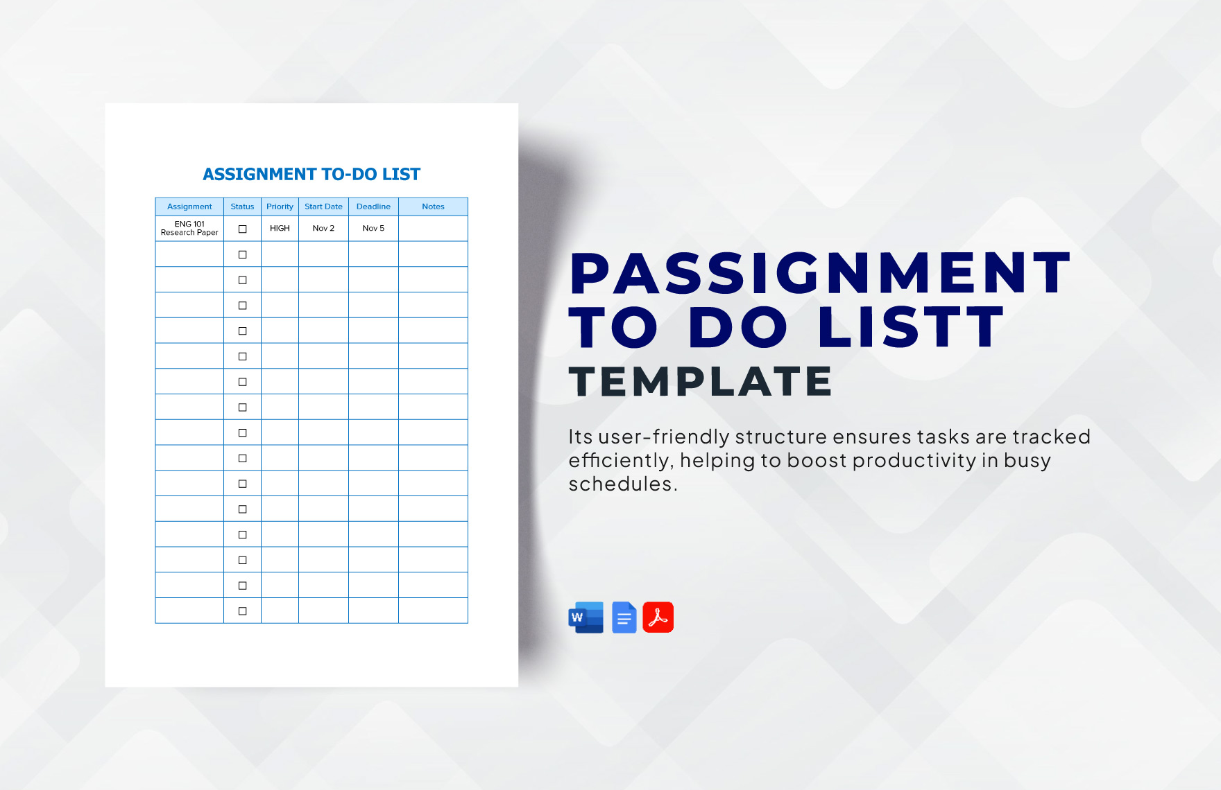 Daily To Do List Printable To Boost Productivity