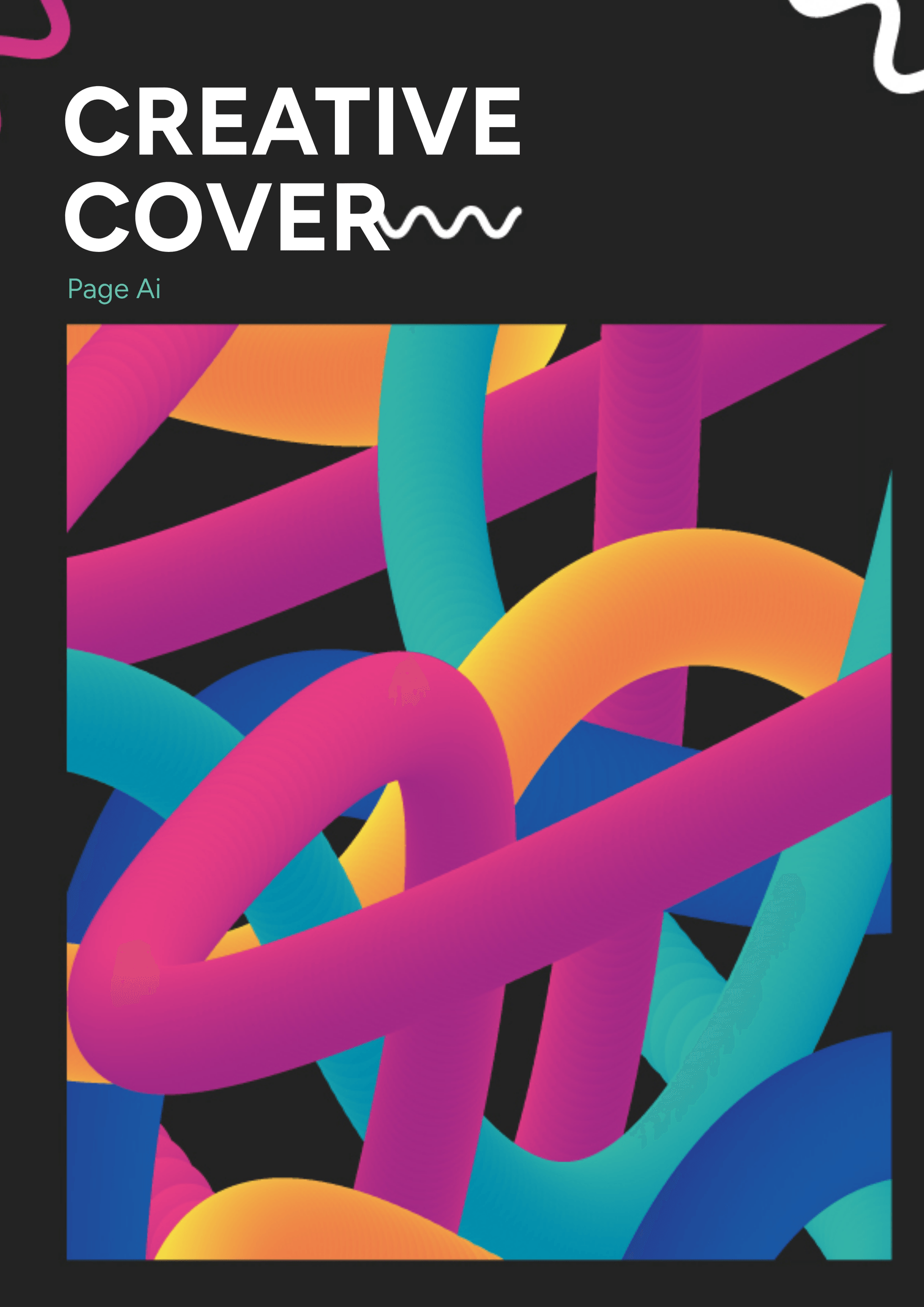 Creative Cover Page AI Template