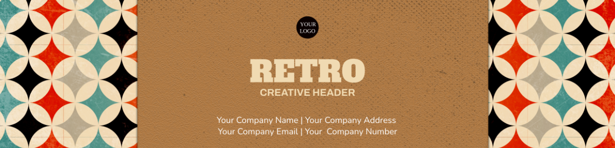 Retro Creative Header