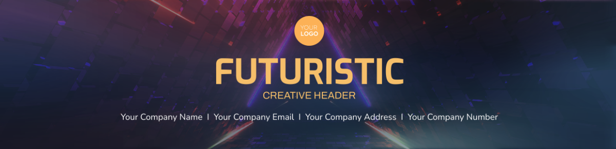 Futuristic Creative Header