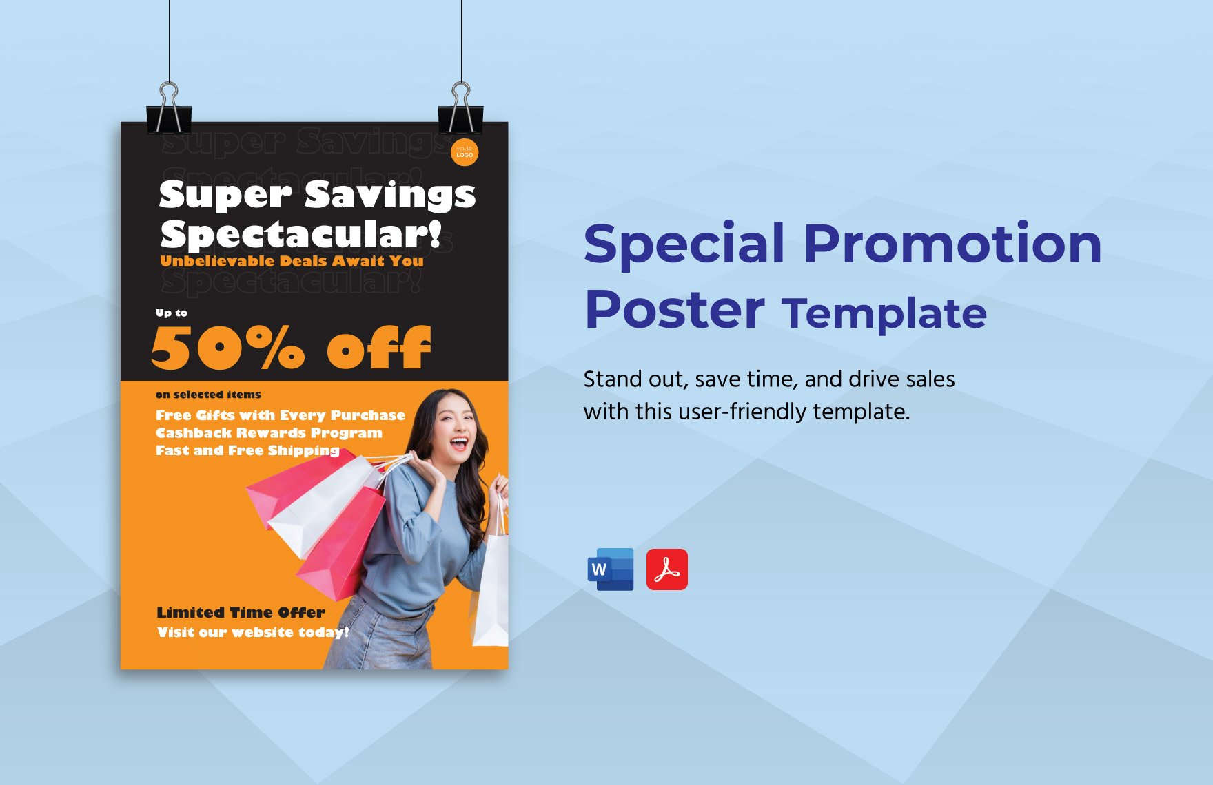 Special Promotion Poster Template