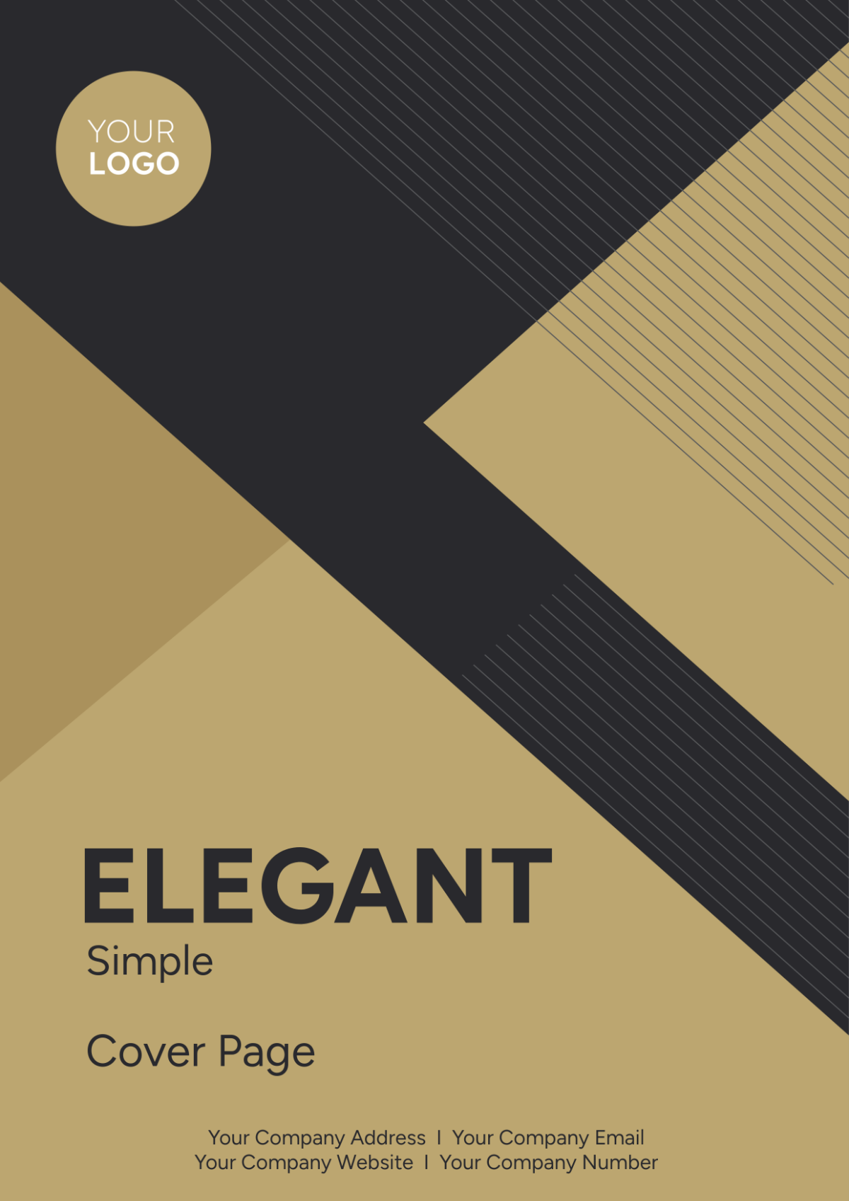 Elegant Simple Cover Page