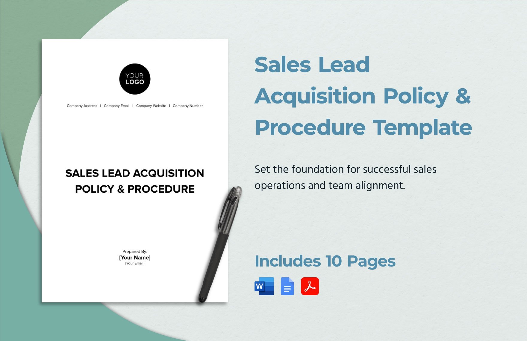 Sales Lead Acquisition Policy & Procedure Template