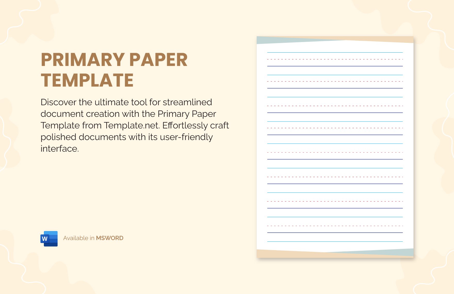 Primary Paper Template