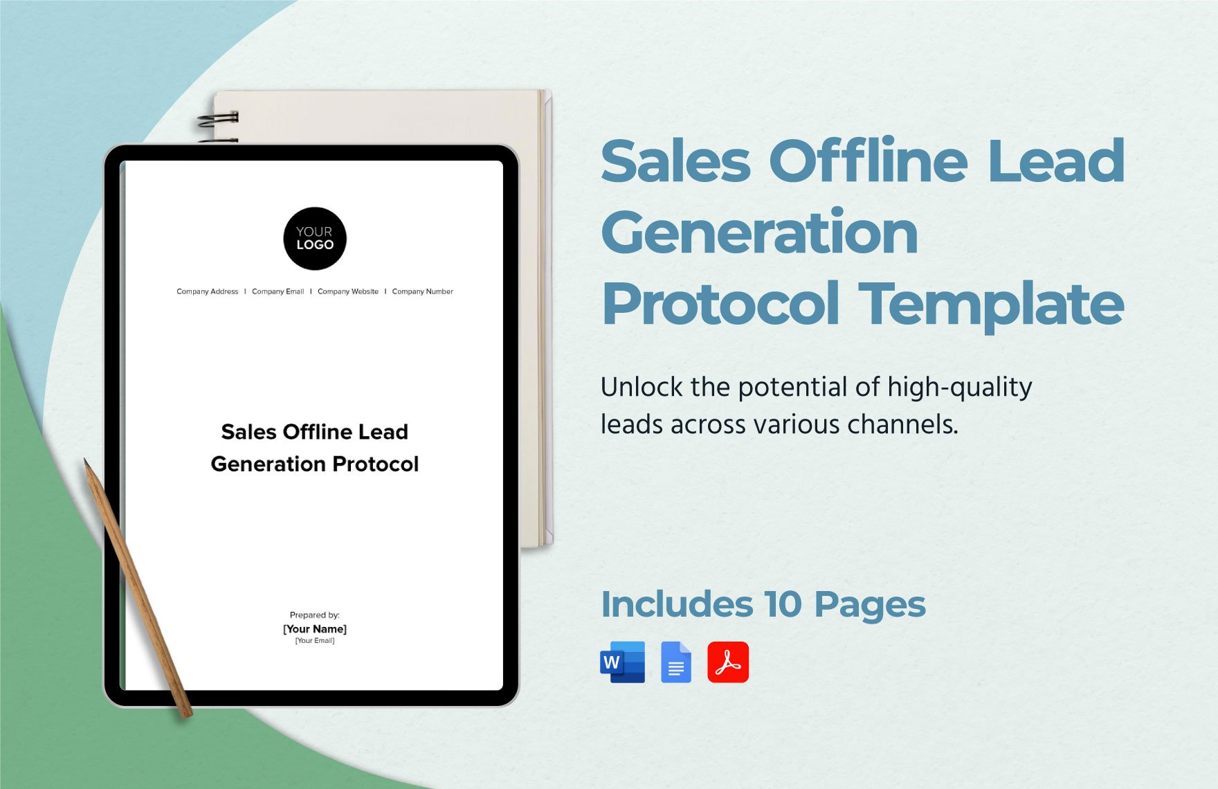 Sales Offline Lead Generation Protocol Template