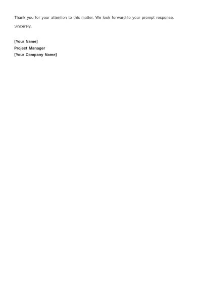 Free Request Letter for Construction Work Template to Edit Online