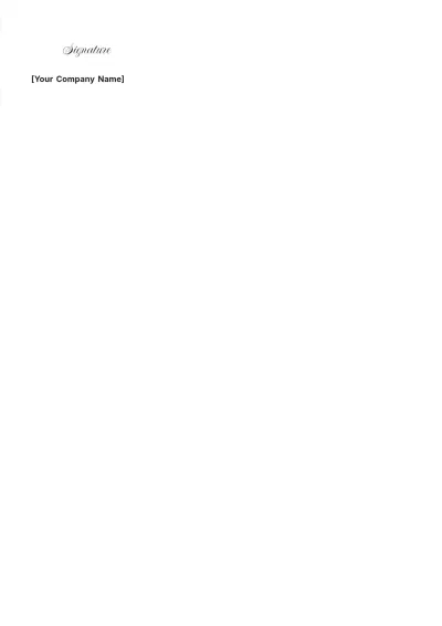 Free Acknowledgement Letter Template to Edit Online