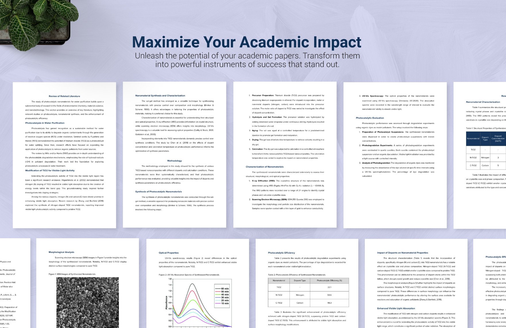 Academic Research Paper Template