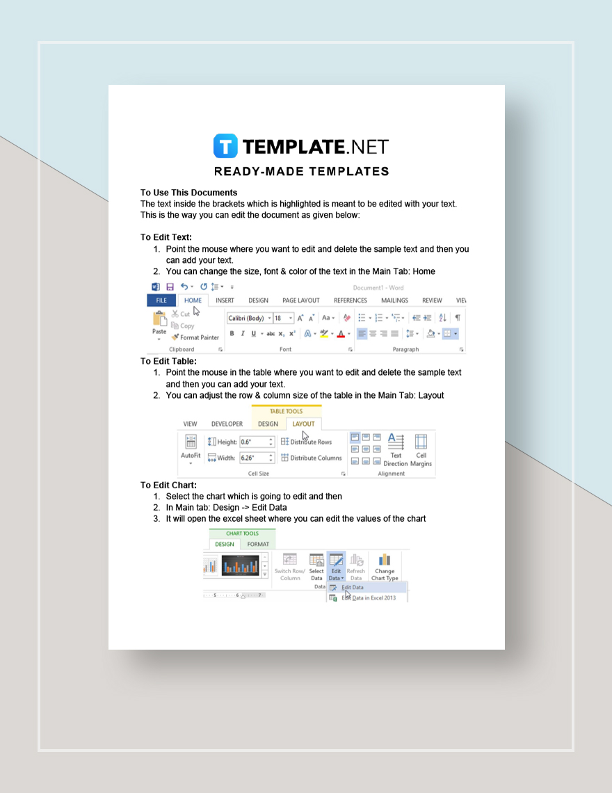 Sales Team Action Plan Template