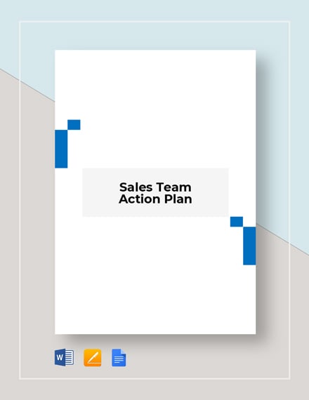 sales team action plan