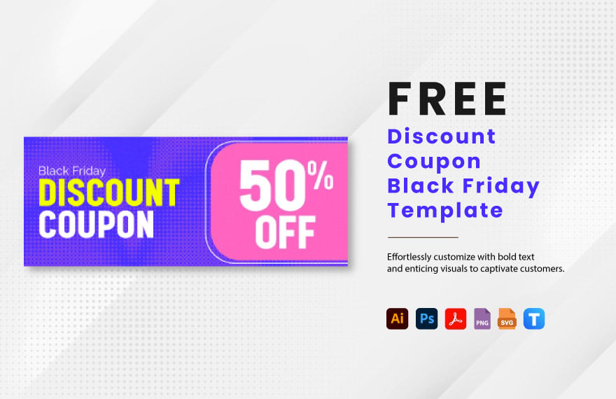 Discount Coupon Black Friday 