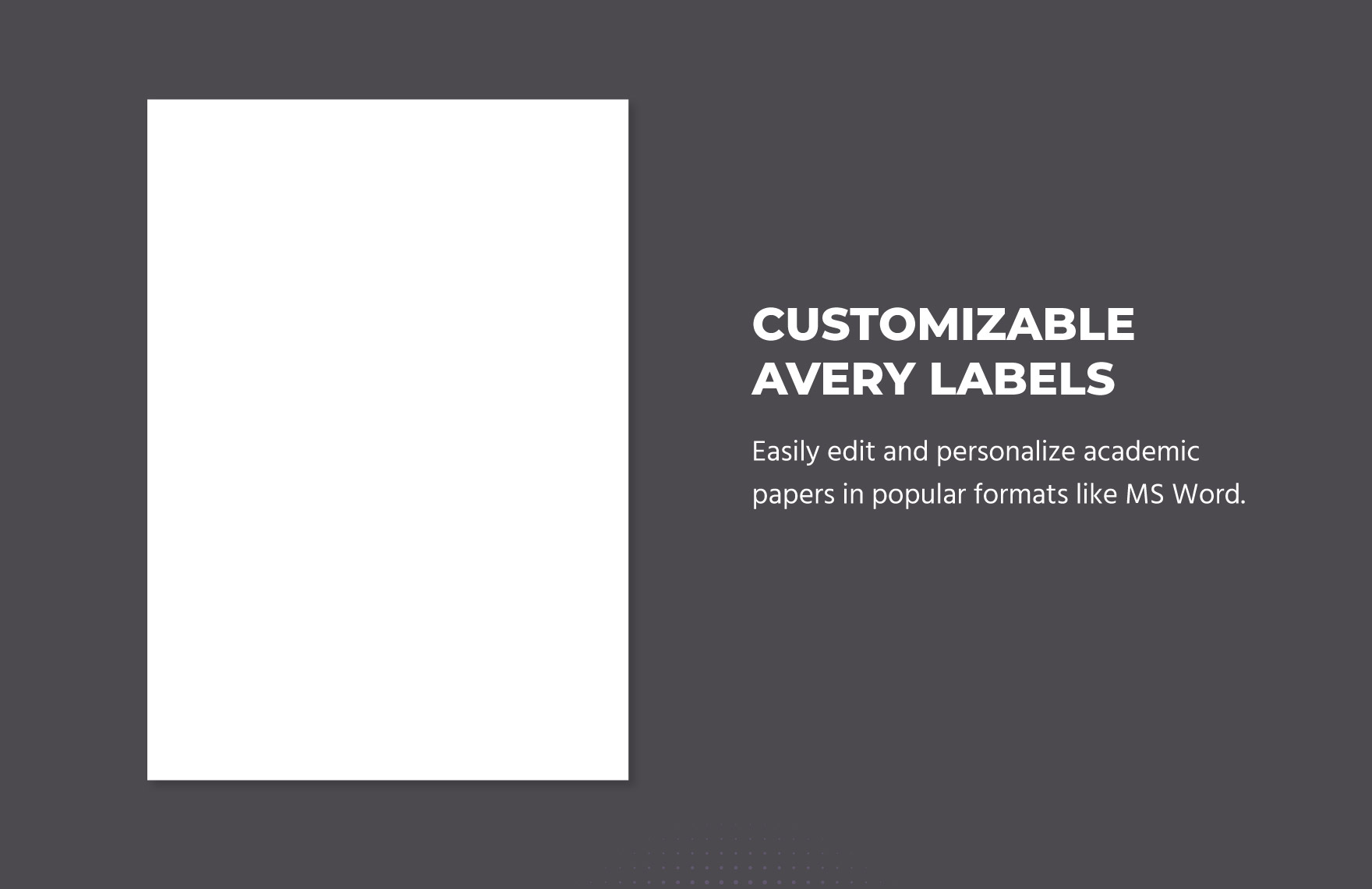 Free Blank Avery Template Download in Word, Google Docs, PDF