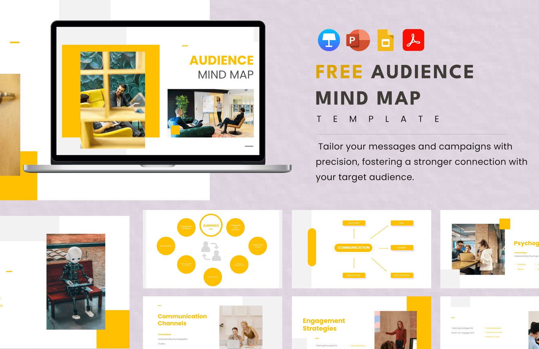 Audience Mind Map Template