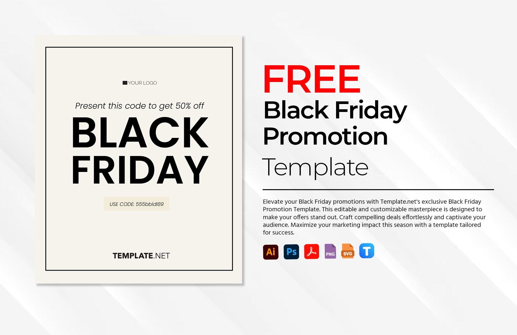 Black Friday Promotion Template