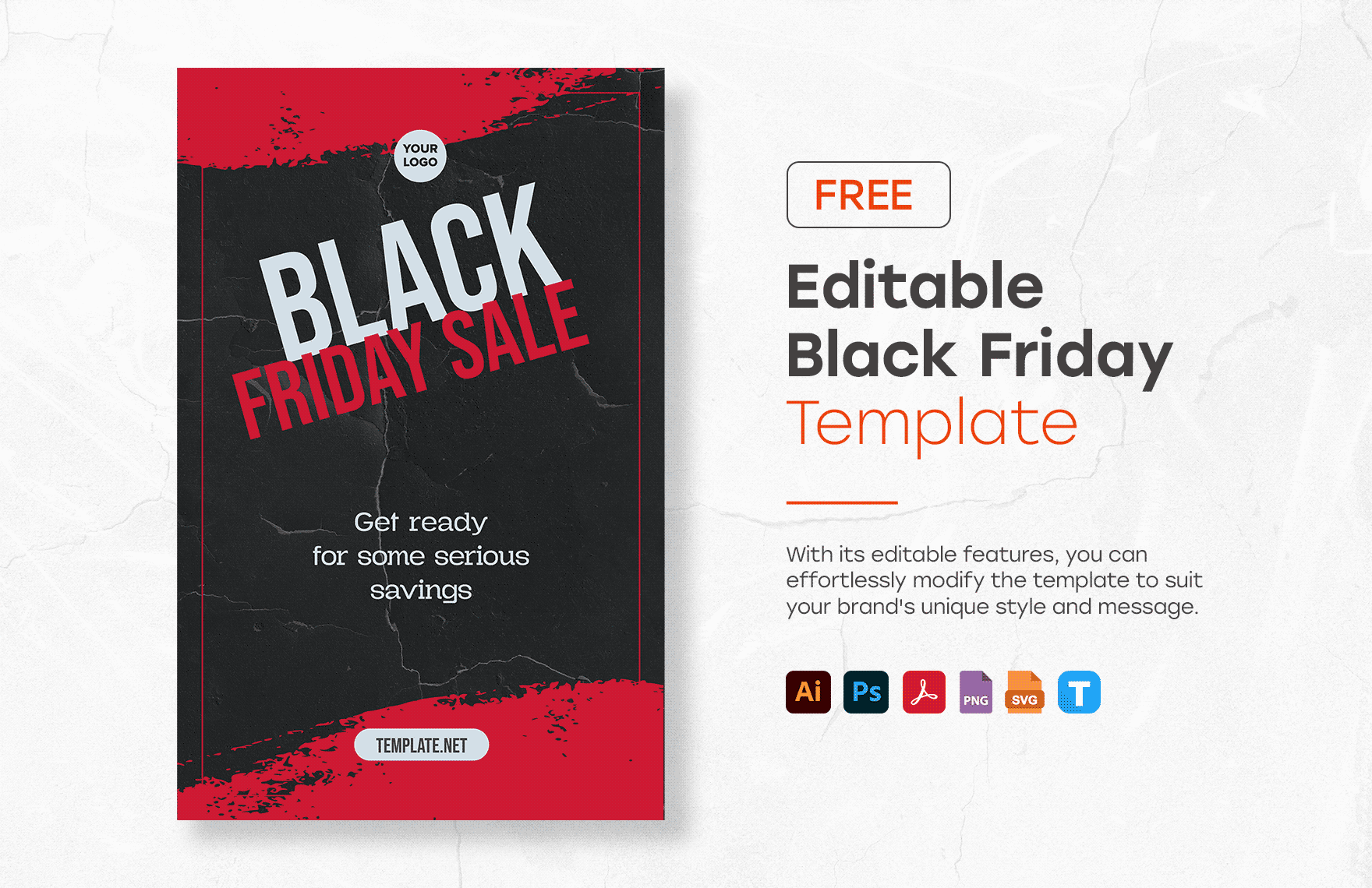 Free Editable Black Friday Template in PDF, Illustrator, PSD, SVG, PNG