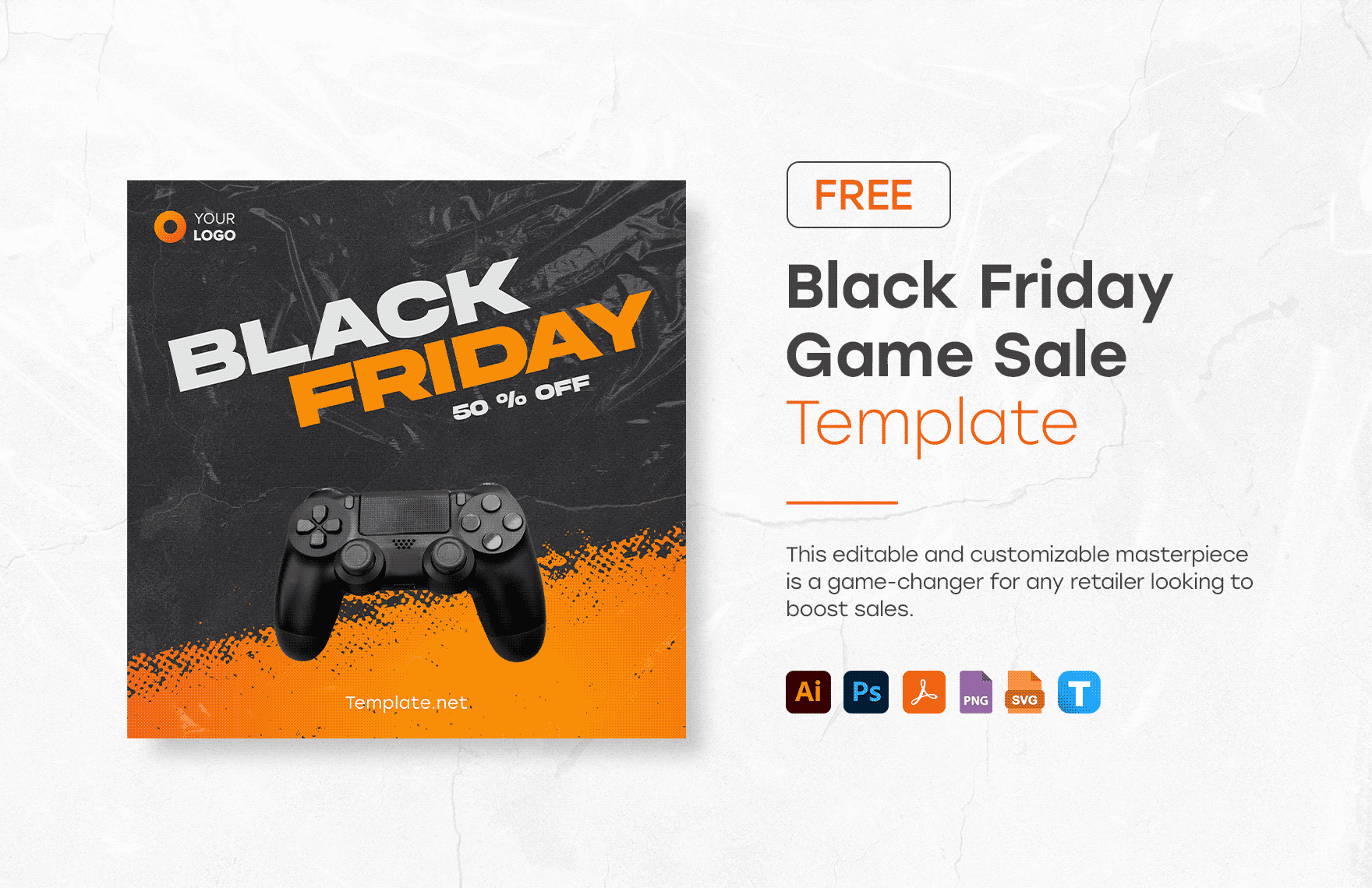 Black Friday Game Sale Template