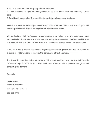 Free Warning Letter To Parents From School Template to Edit Online