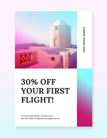 Free Elegant Travel Pinterest Pin Template to Edit Online