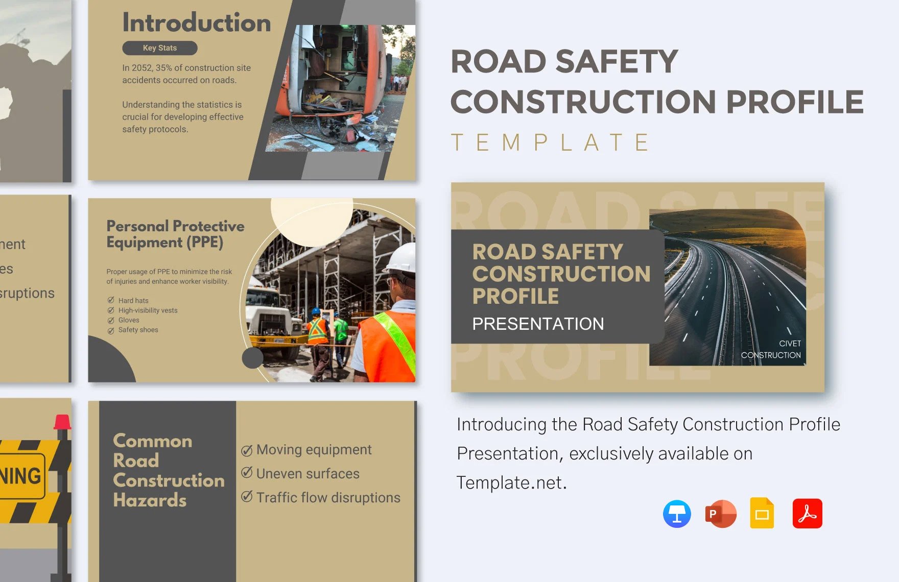 Road Safety Construction Profile Template