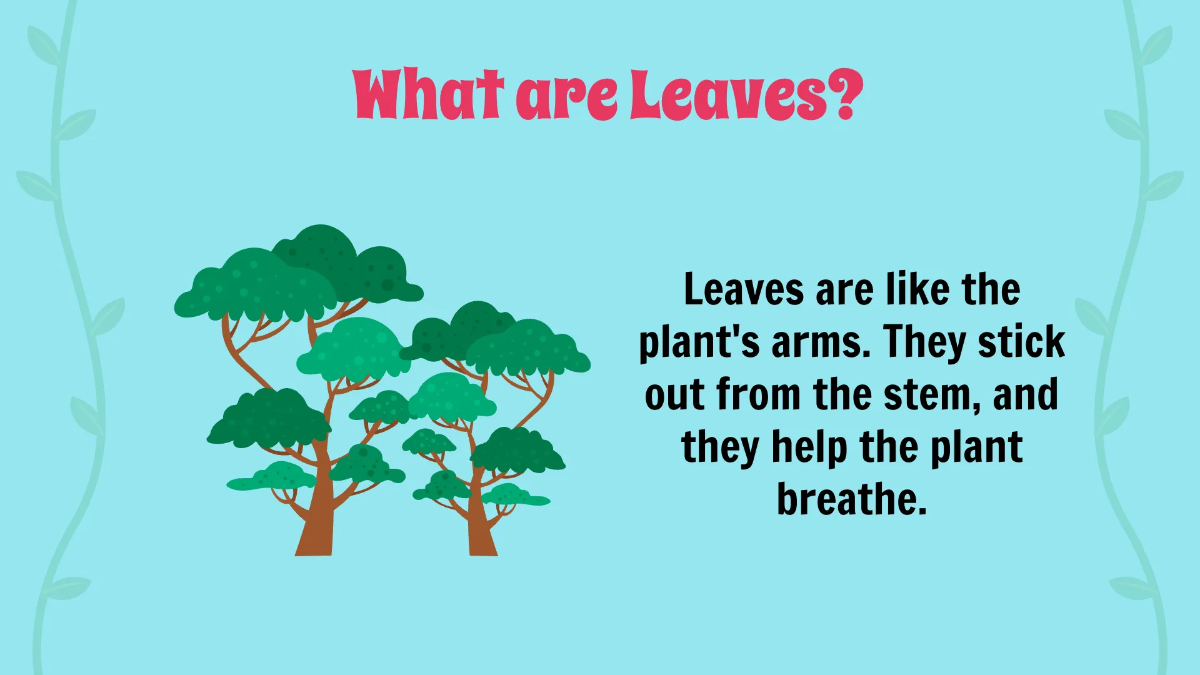 Free The Basic Parts of A Plant Template to Edit Online