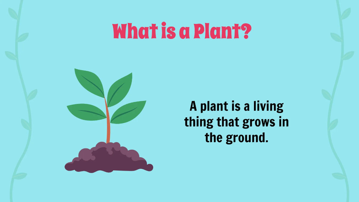 Free The Basic Parts of A Plant Template to Edit Online