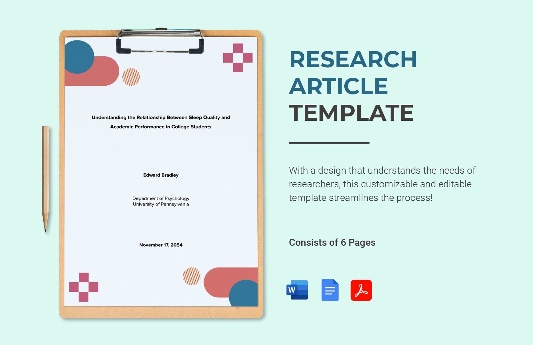 Research Article Template