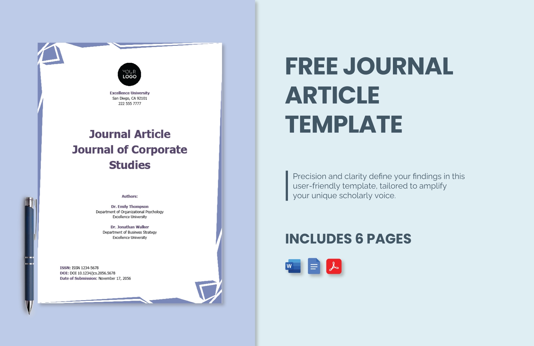 Free Sports Journal Template Download in Word, Illustrator, PSD