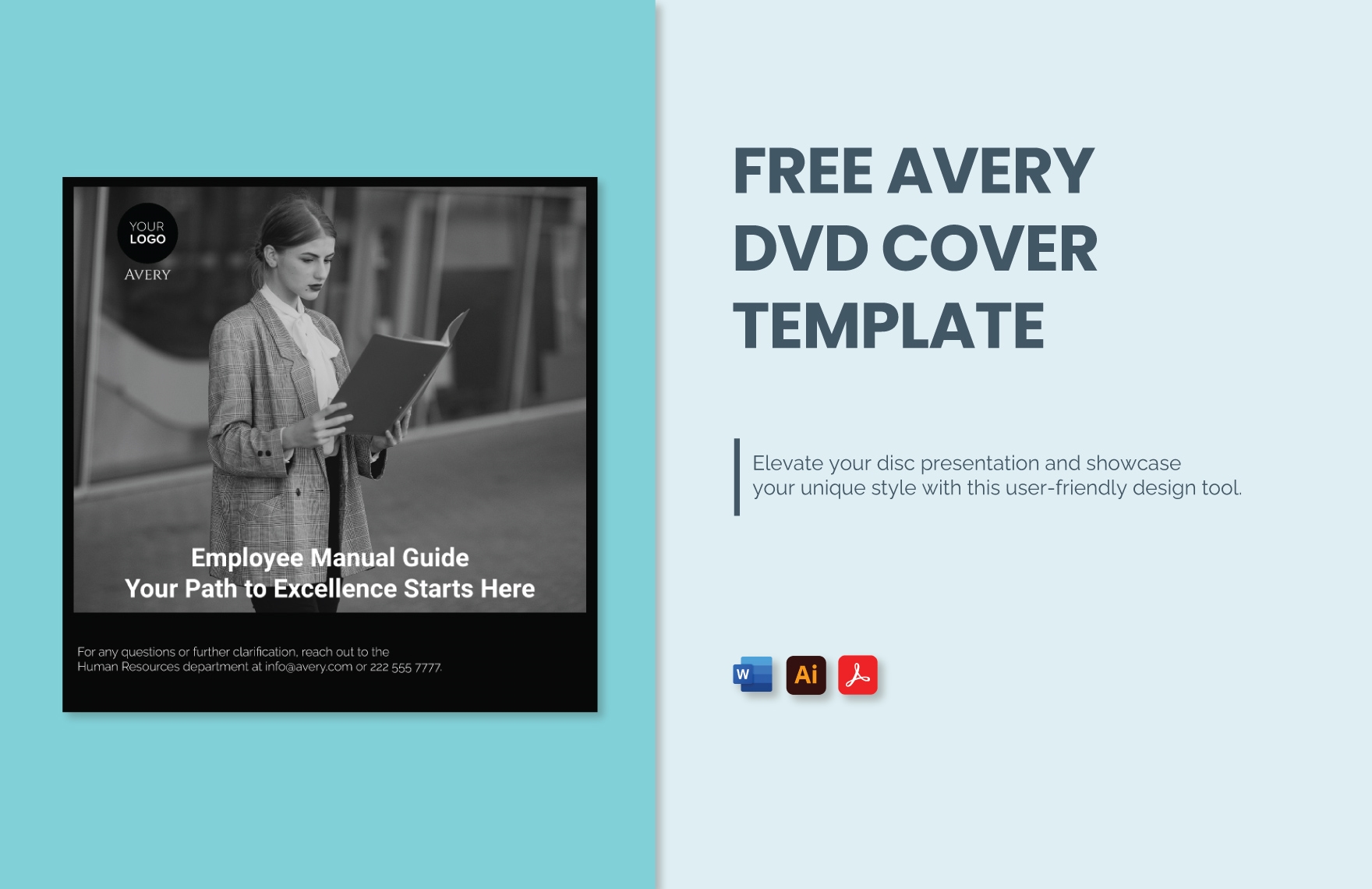 Avery DVD Cover Template