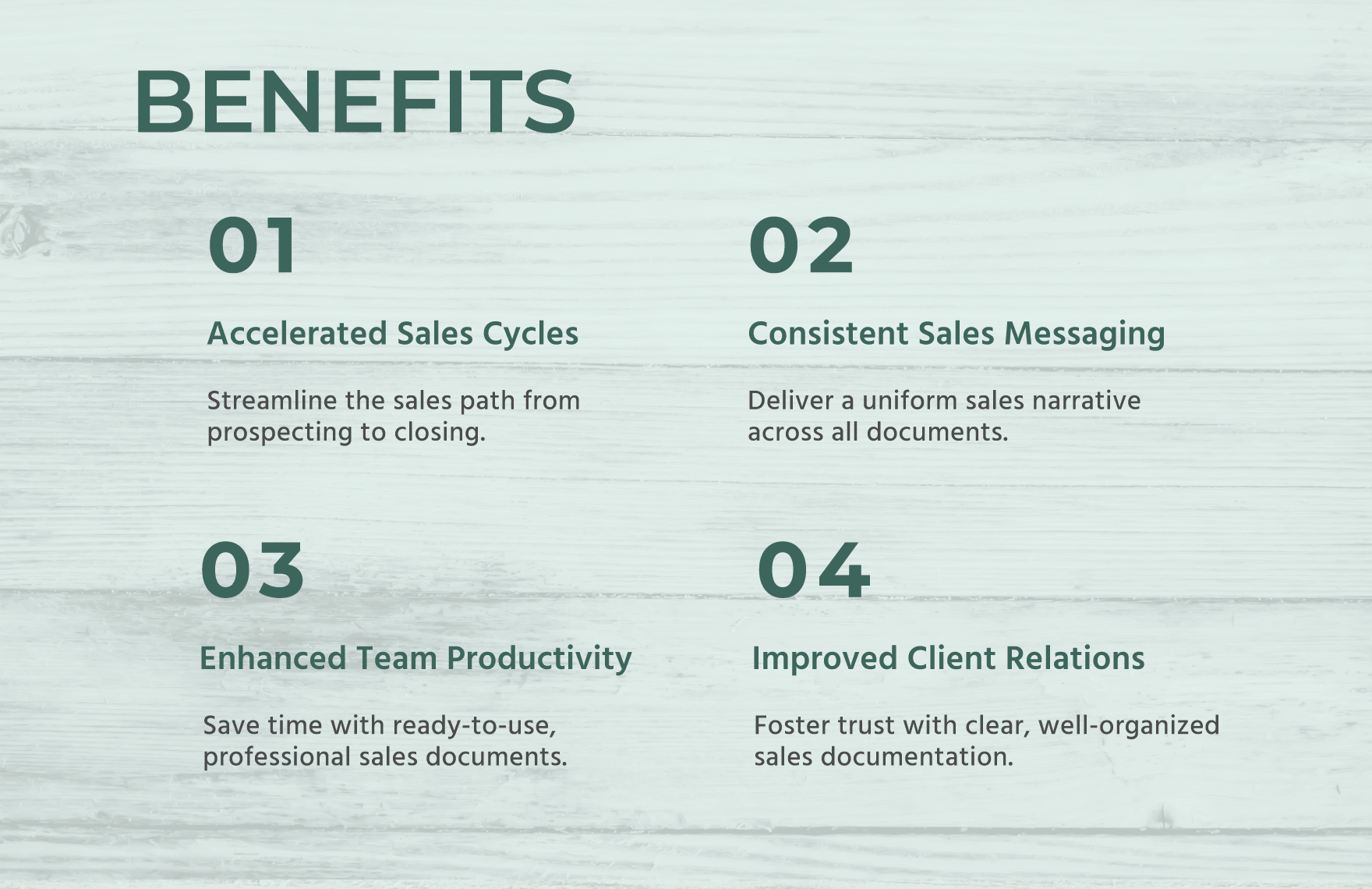 Sales Collateral Design Rubric Template