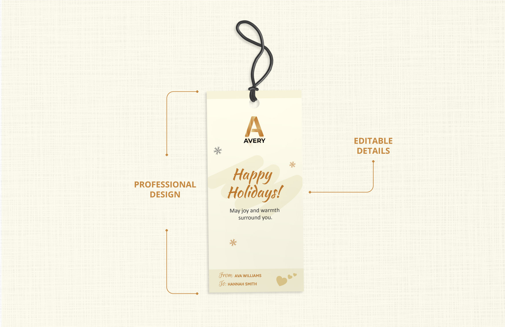 Avery Gift Tag Template